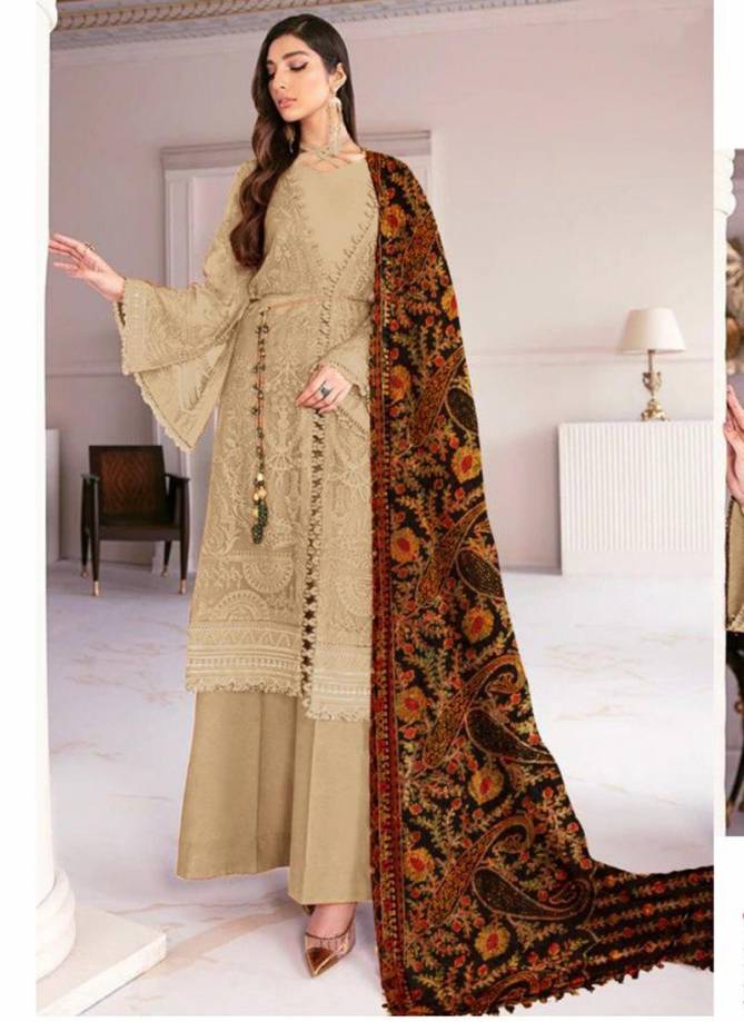 RAMSHA DILRUBA Georgette With Heavy Embroidery Festive Wear Pakistani Suit Salwar Suit Collection